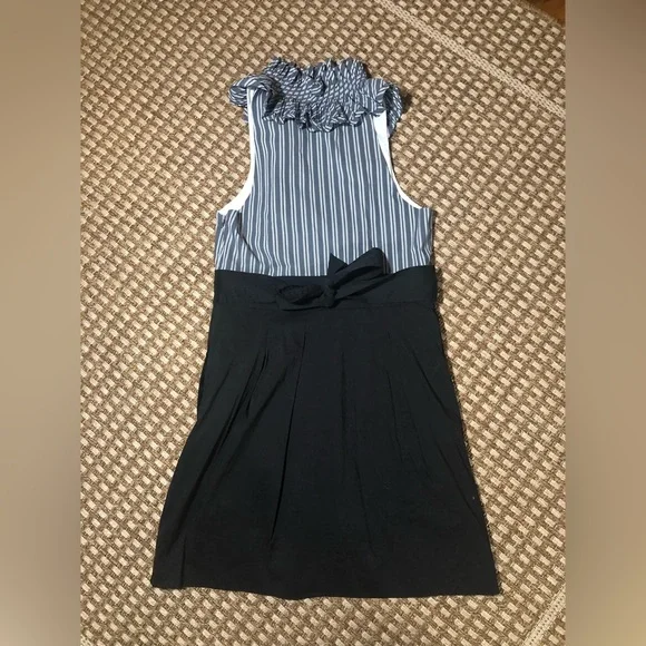 BCBG Maxazria Women’s Size 12 Sleeveless Ruffle Knee Length Dress - Picture 6 of 12